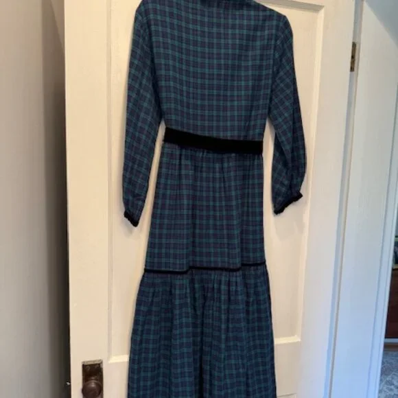 EUC Justine Tabak Camden Dress Blackwatch Size XS **PLEASE READ** - Picture 3 of 5